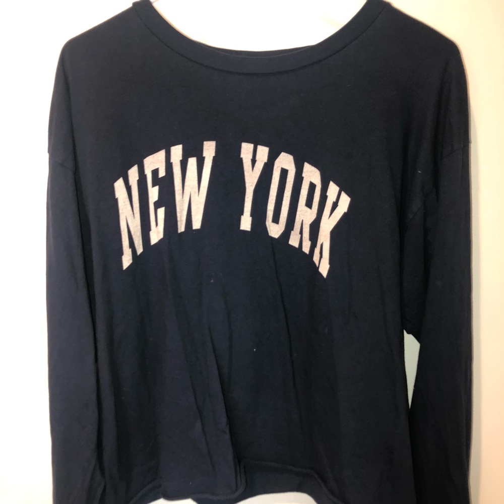 Brandy Melville Long Sleeve Shirt “New York”